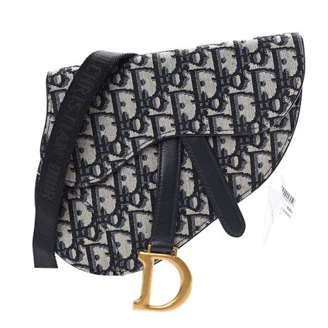 dior pouch oblique jacquard|christian Dior saddle bag blue.